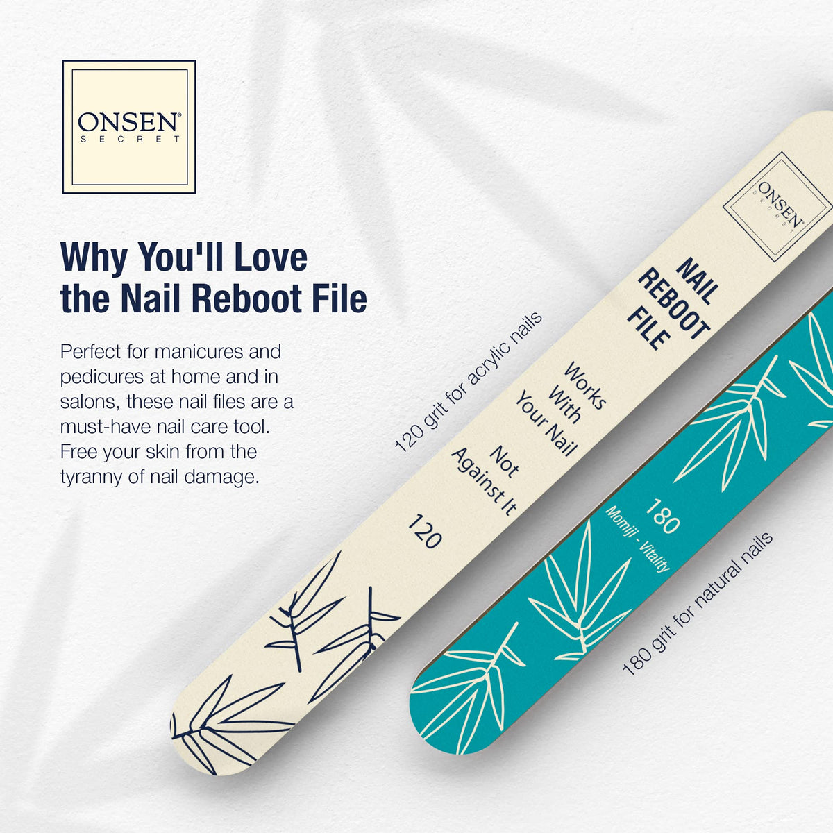 Onsen Secret cuticle oil in action 15ml promotes quick absorption and hydration.
