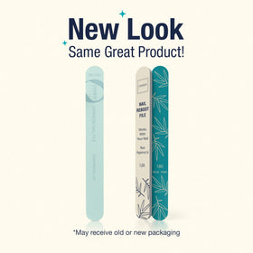 Onsen Secret double-sided nail file offering versatile 120/180 grit for nails.