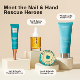 Application scene of Onsen Secret nourishing hand care routine
