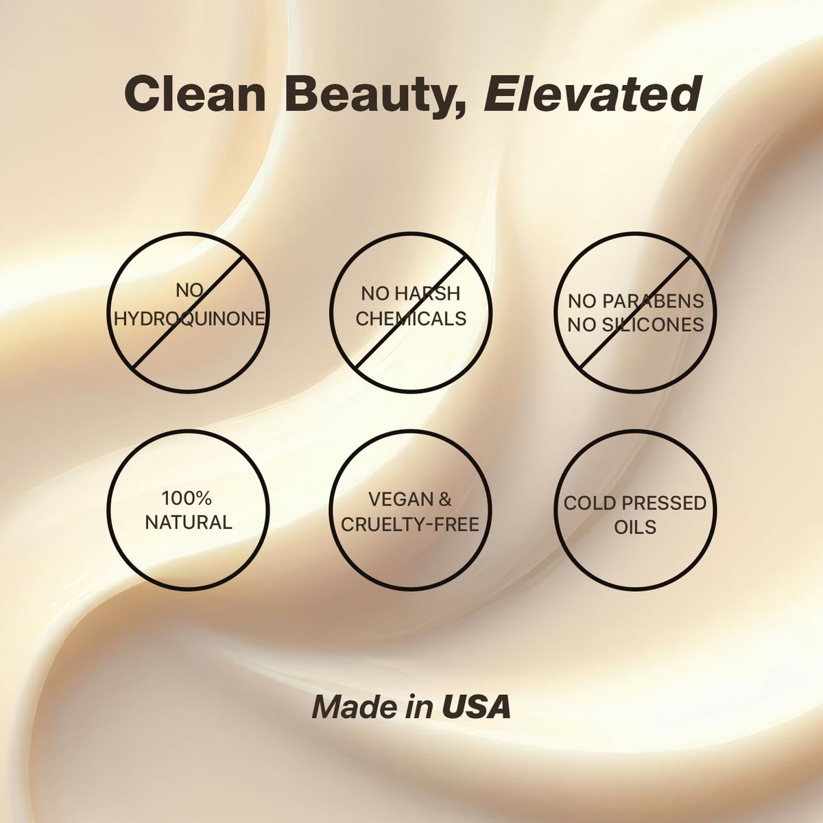 Close view of Tsubaki oil and actives in Onsen Secret cream