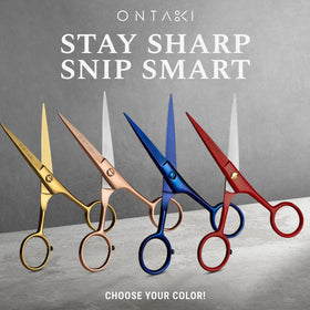 Ontaki rose gold handle close-up highlights premium look and durable build.
