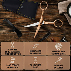 Ontaki travel kit leather pouch demonstrates portable grooming on the go.