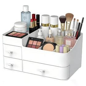 ONXE makeup organizer with large capacity drawers keeps cosmetics tidy and accessible