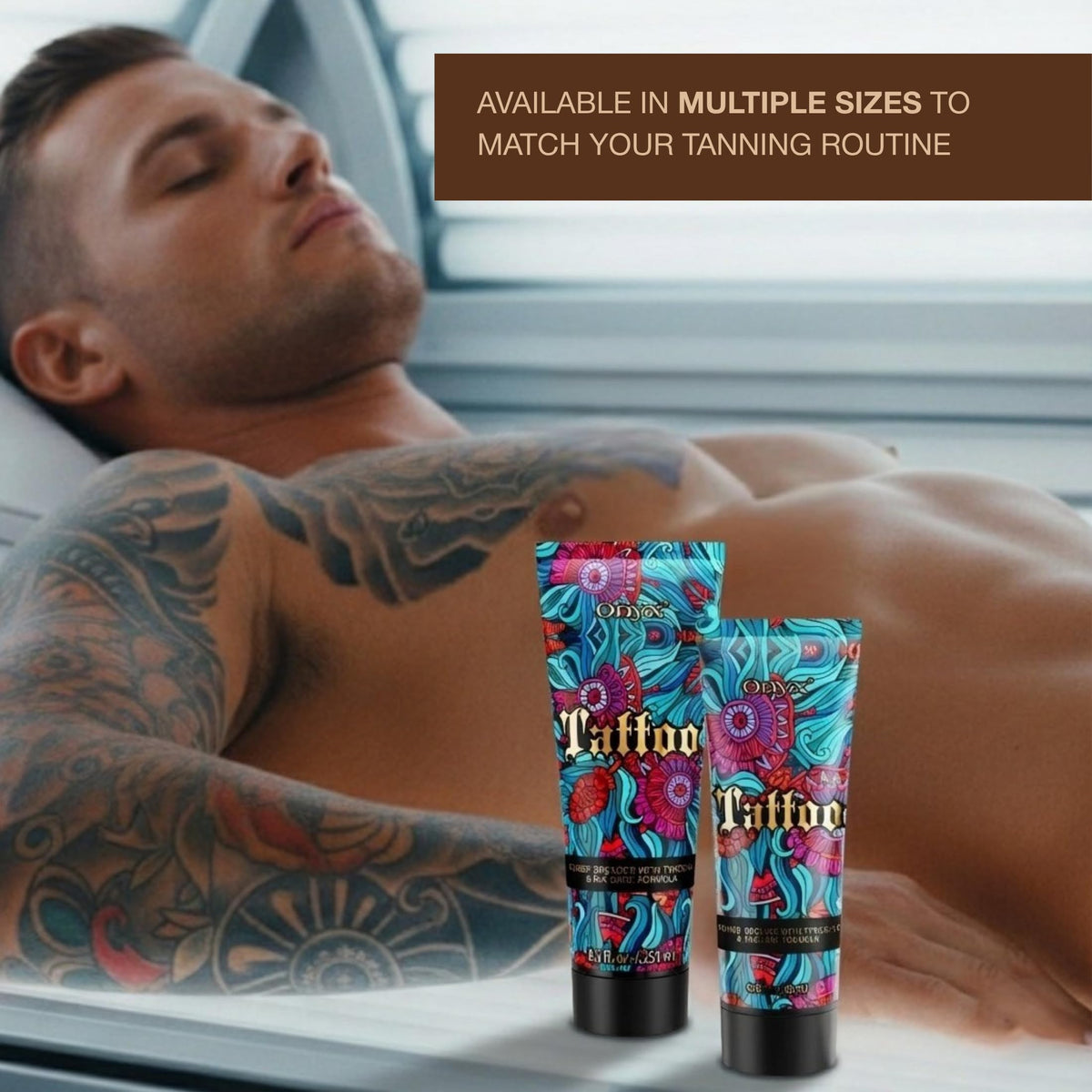 Onyx Tattoo color-brightness enhances ink contrast for dynamic sleeve details
