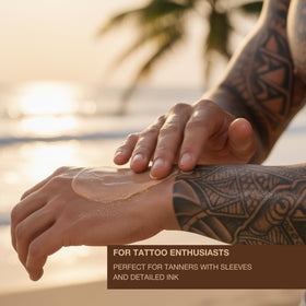 Onyx Tattoo Color Enhancement sleeve-ink brightens ink while protecting detail