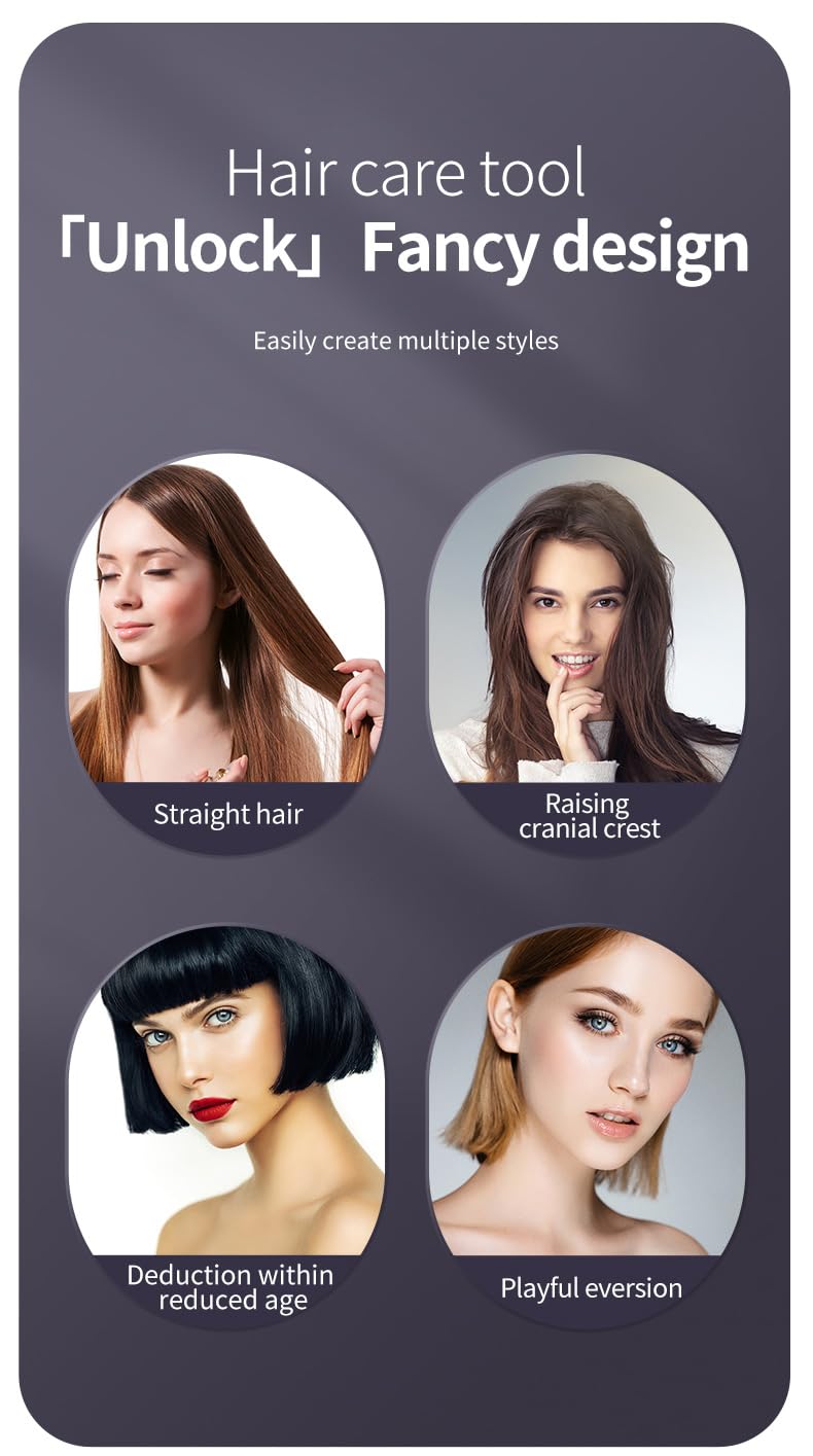 oo&ylyuelang 3D anti-scald teeth protect skin during styling sessions.