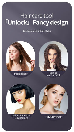 oo&ylyuelang 3D anti-scald teeth protect skin during styling sessions.