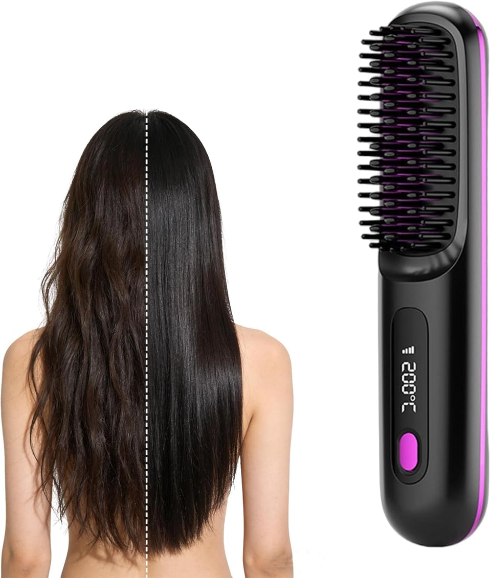 ooandylyuelang compact mini straightener for on-the-go styling and quick touch-ups