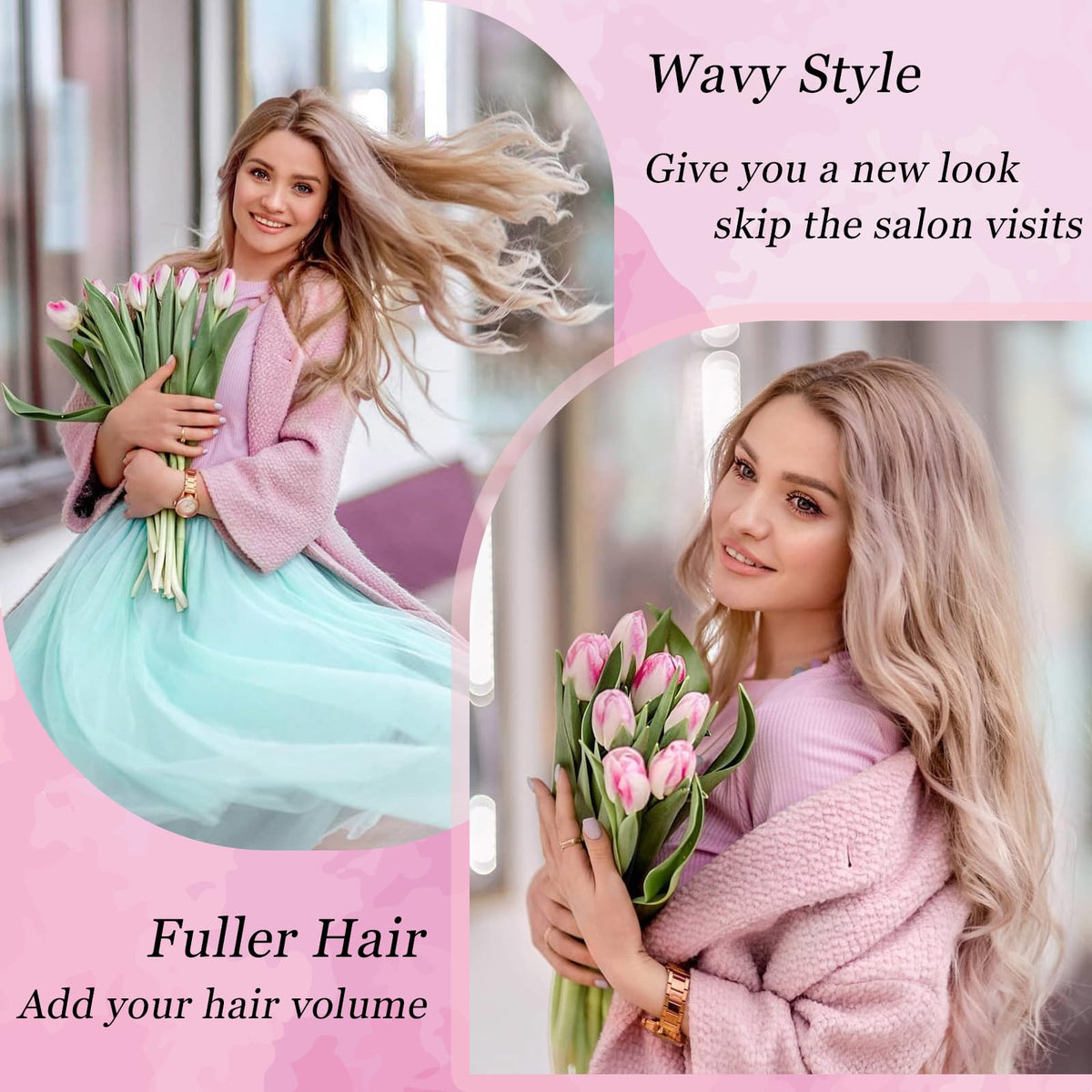OOPPOO hair topper care and color matching hints under daylight conditions