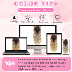 OOPPOO face-framing curls create defined style with minimal effort