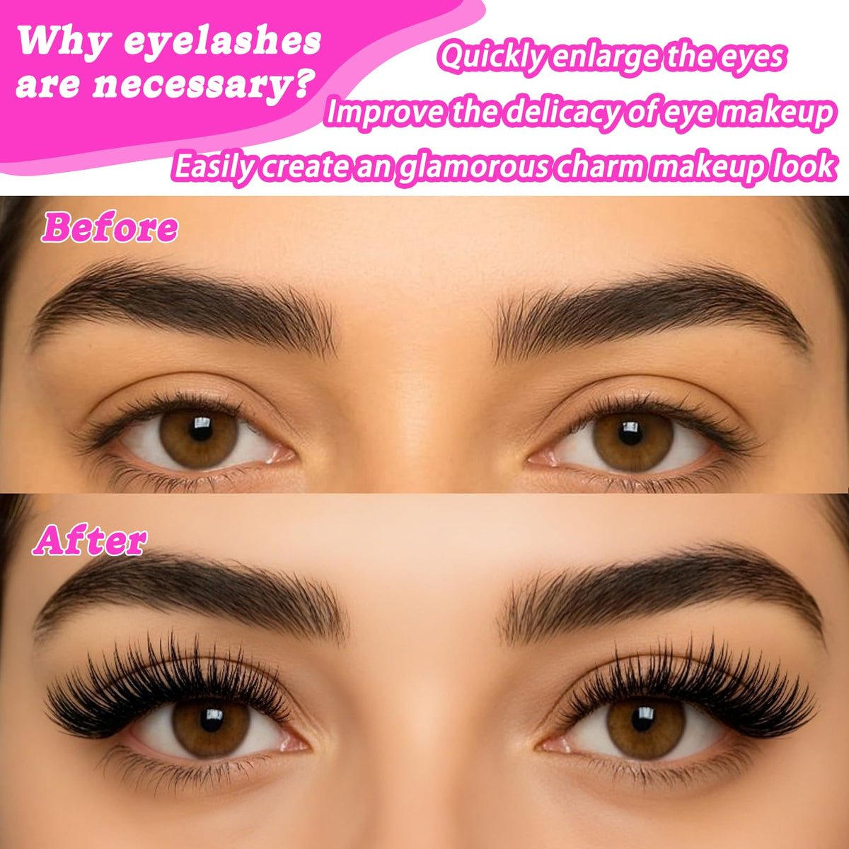 OOPPOO Manga Lash Clusters guide for easy application