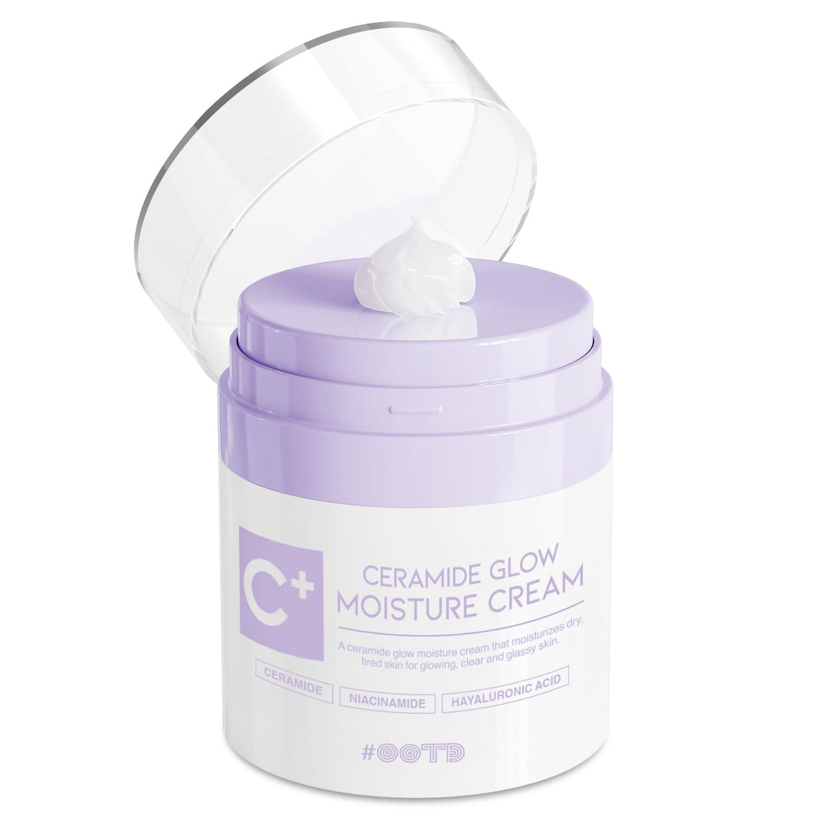 OOTD Deep Moisturizer Barrier Cream jar provides lasting hydration for sensitive skin