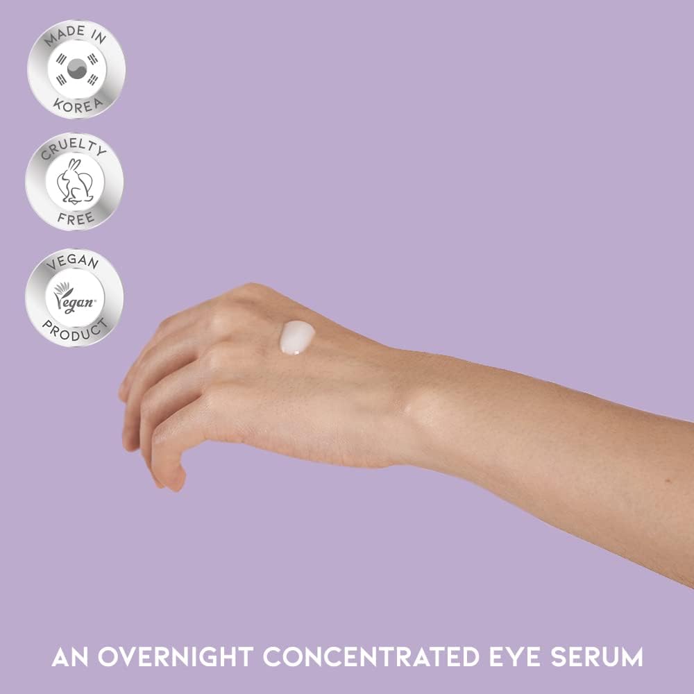 OOTD eye cream ingredients highlight peptides and vitamin C for skin support.