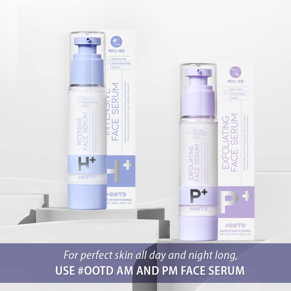 OOTD Gel-like serum swatch illustrating hydration and glow