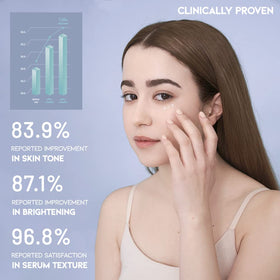 OOTD serum close-up highlights hydrating hyaluronic acid for plumper skin