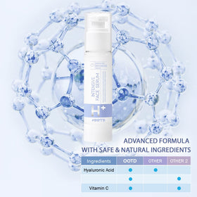 OOTD Hyaluronic Acid Serum texture close-up showing smooth consistency