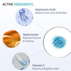 OOTD Sodium Hyaluronate moisture action prevents dryness on skin