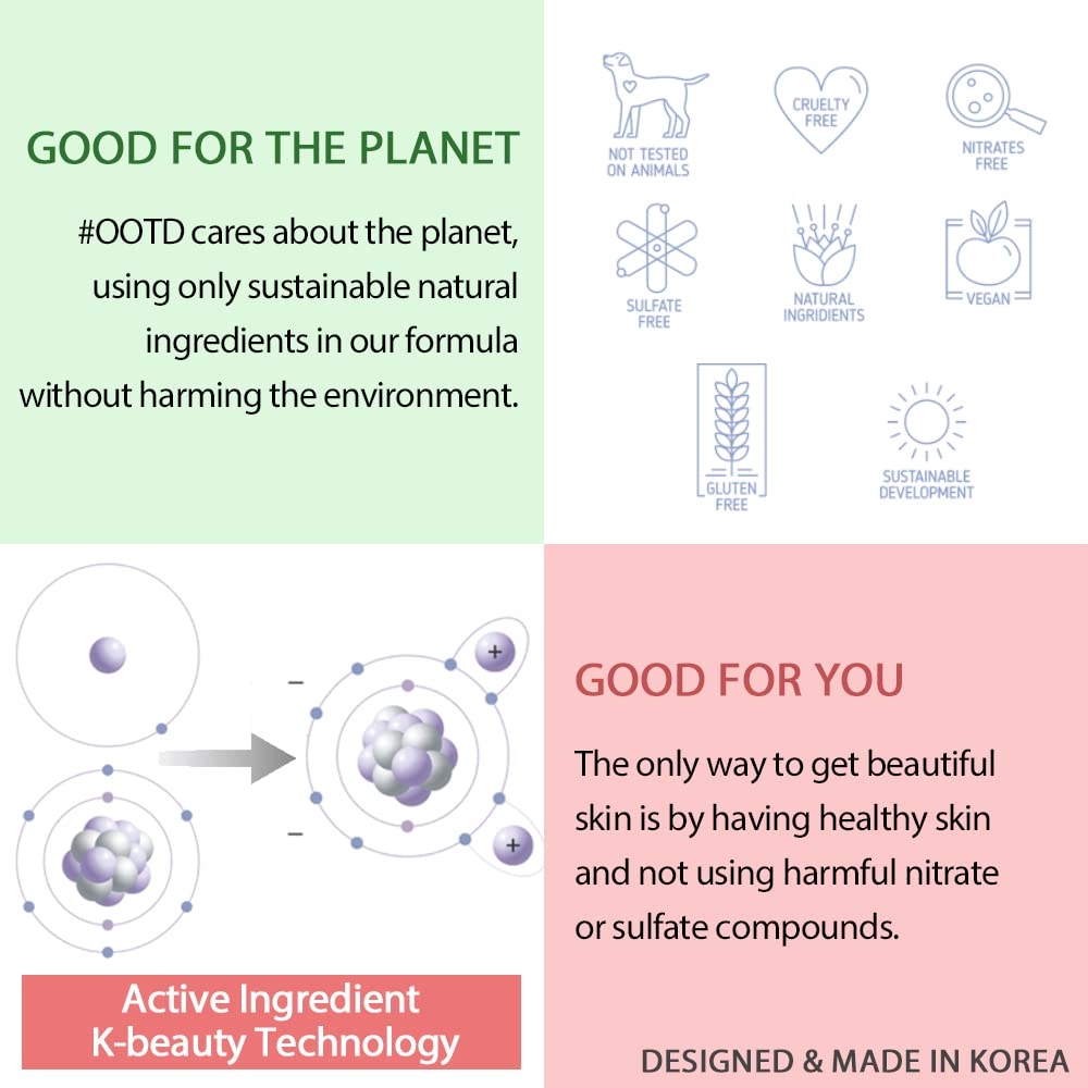 OOTD Vegan-certified packaging reflecting eco-friendly beauty