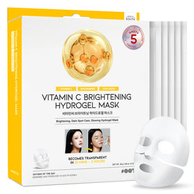 OOTD Vitamin C hydrogel mask pack front for a premium at-home spa experience.