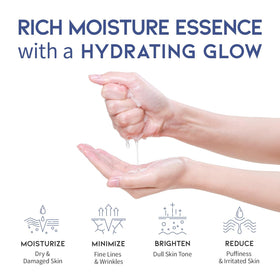 OOTD vitamin C peptide boost on skin, helps even tone.
