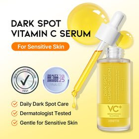 OOTD Vitamin C Serum sealed cap closeup in premium packaging