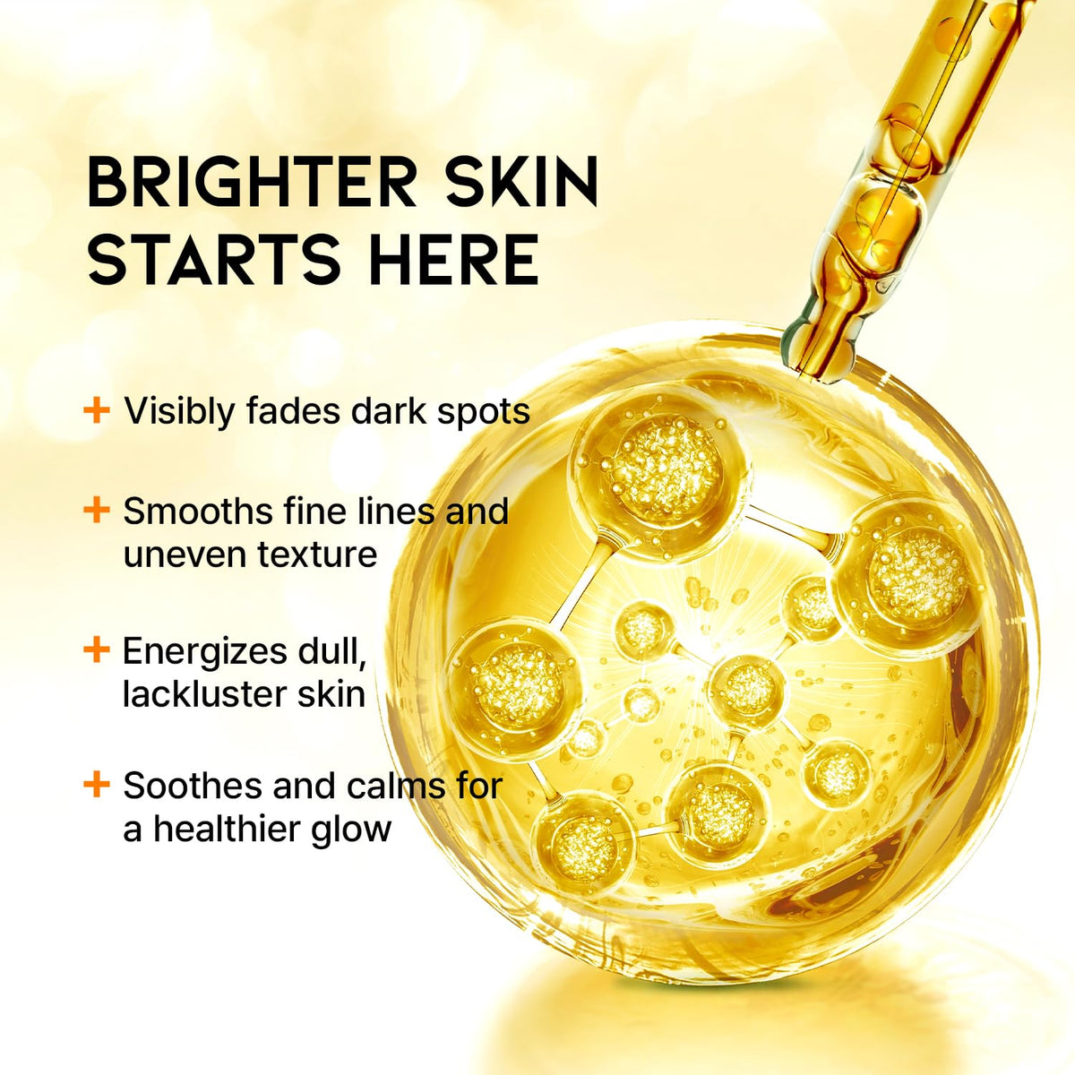 OOTD Vitamin C Serum texture swirl highlights silky, lightweight formula