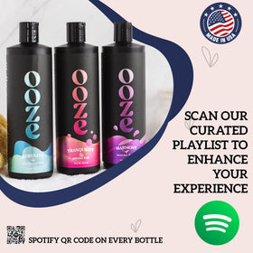 OOZE Passion Fruit Bubble Bath gift packaging ready for a thoughtful self-care gift
