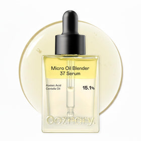 OOZNARY Azelaic Micro Oil Blender 37 serum bottle for lightweight blemish care on skin