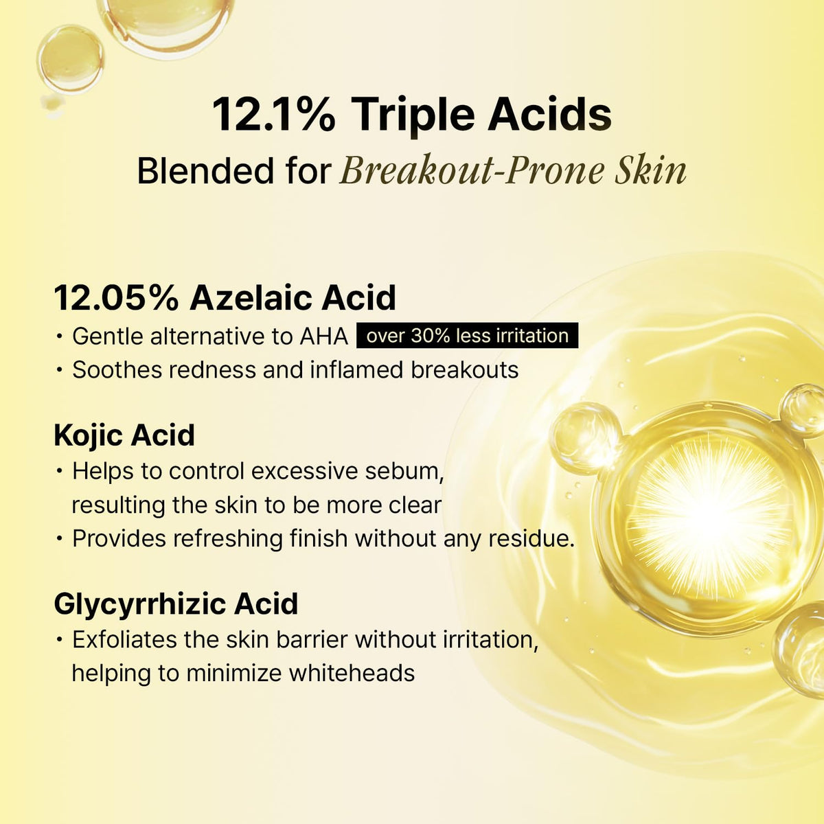 OOZNARY Azelaic Micro Oil Blender 37 serum routine use for oily, acne-prone skin