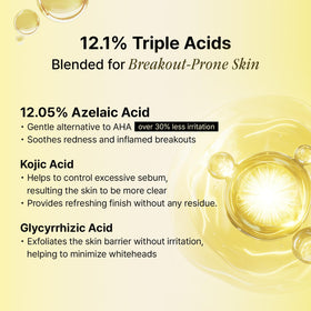 OOZNARY Azelaic Micro Oil Blender 37 serum routine use for oily, acne-prone skin