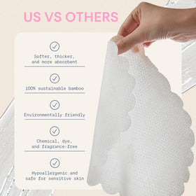 Opened pack of The Skinny Confidential disposable towels emphasizing convenience and freshness.