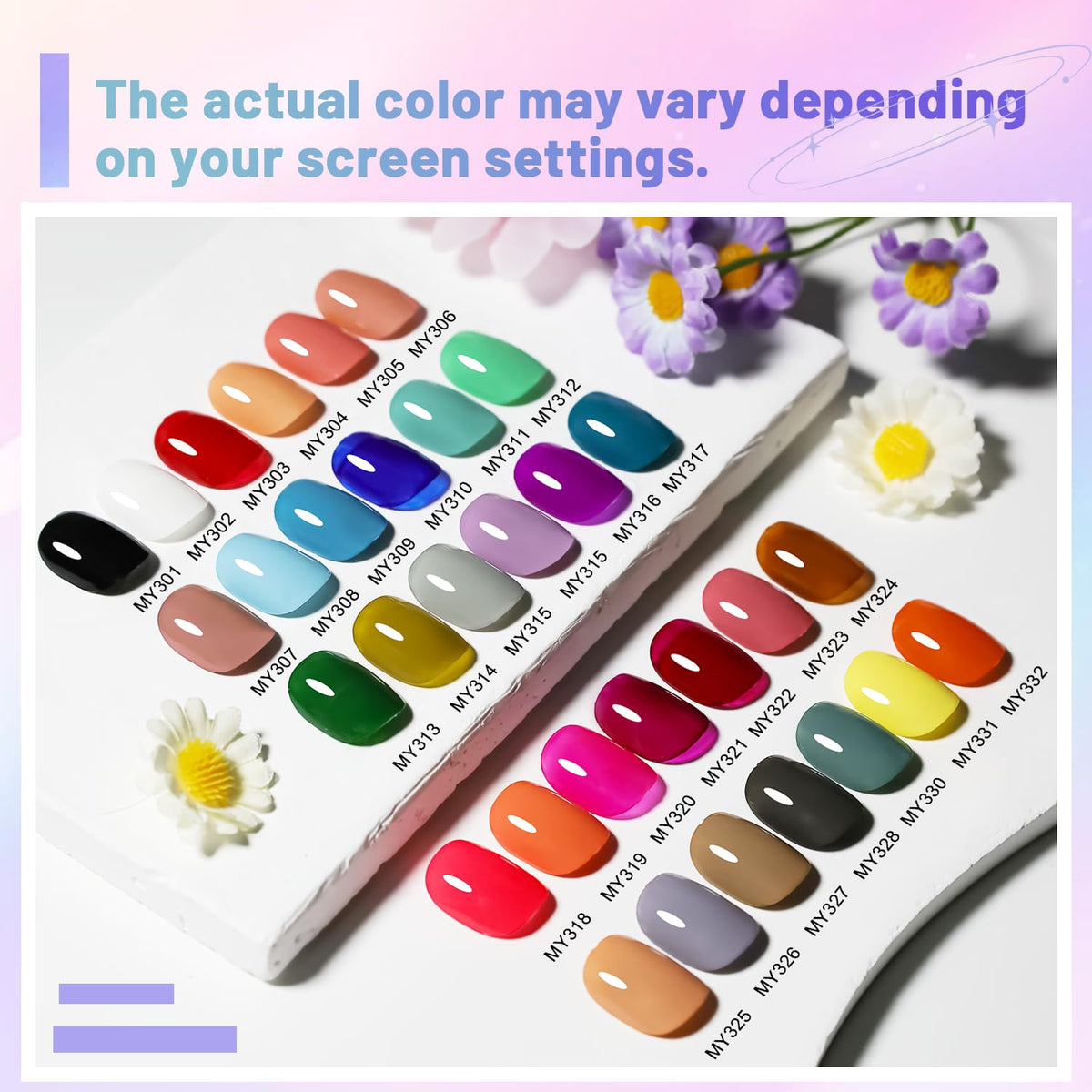 OpenLive perfume-scent nail polishes with light fragrance for easy application