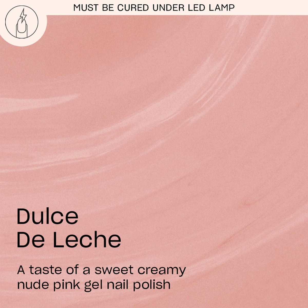 OPI GelColor Dulce de Leche brush-application demonstrates smooth, even coverage