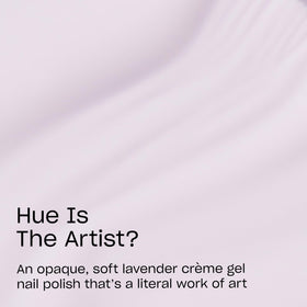 OPI GelColor Hue is the Artist bottle side highlights clean, even color
