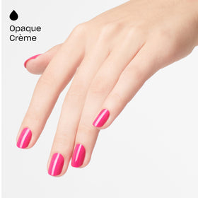 OPI GelColor LED lamp curing nails in 30 seconds