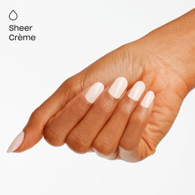 OPI GelColor Mimosas for Mr. & Mrs glossy-finish on nails for everyday wear.