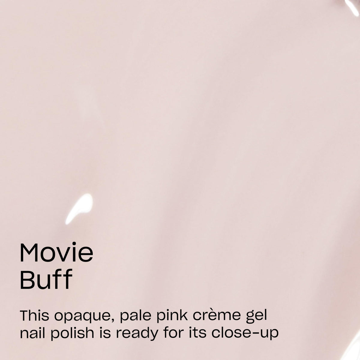 OPI GelColor Movie Buff brush applying smooth, even coverage on nails.