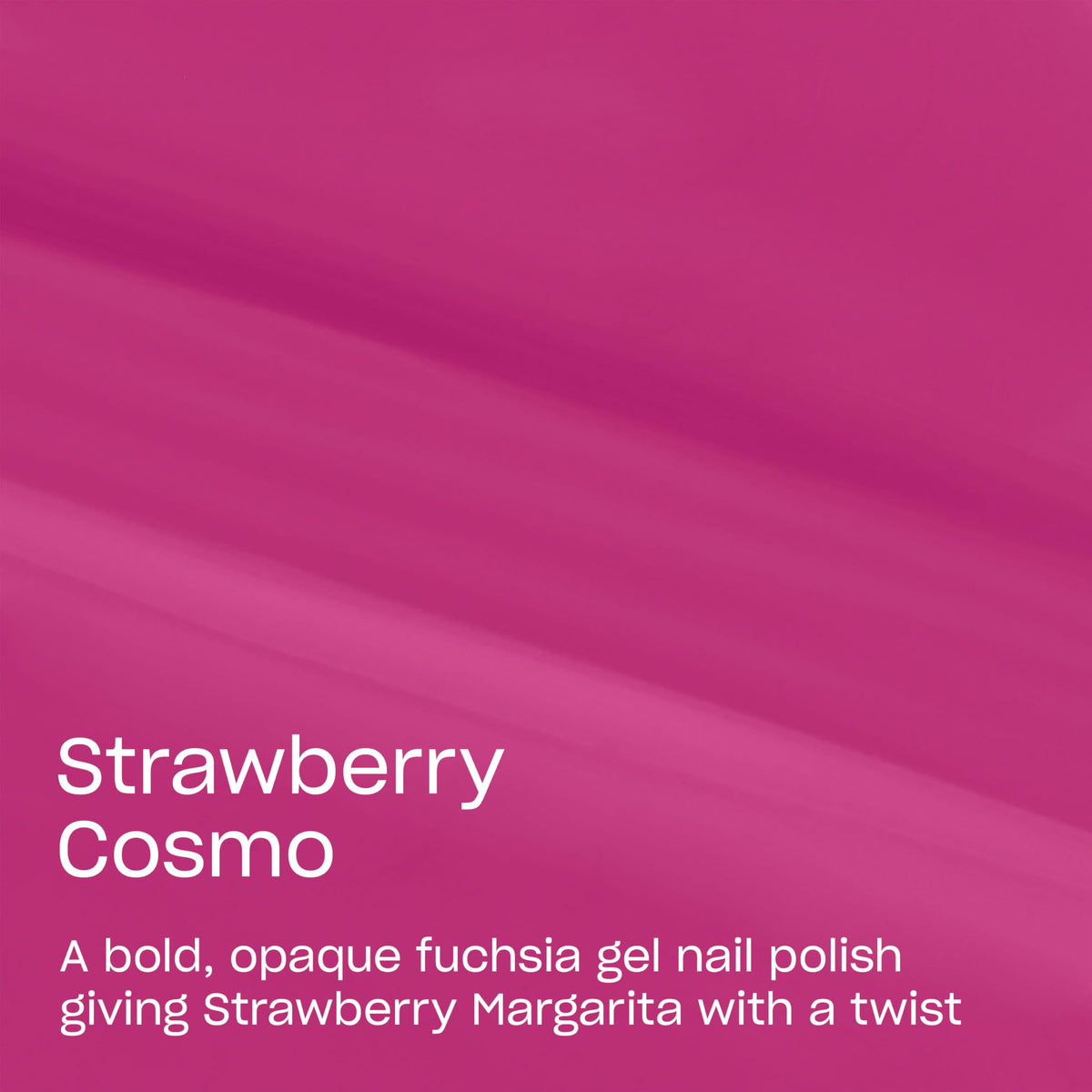 OPI GelColor Strawberry Cosmo nail swatches reveal vibrant pink wear