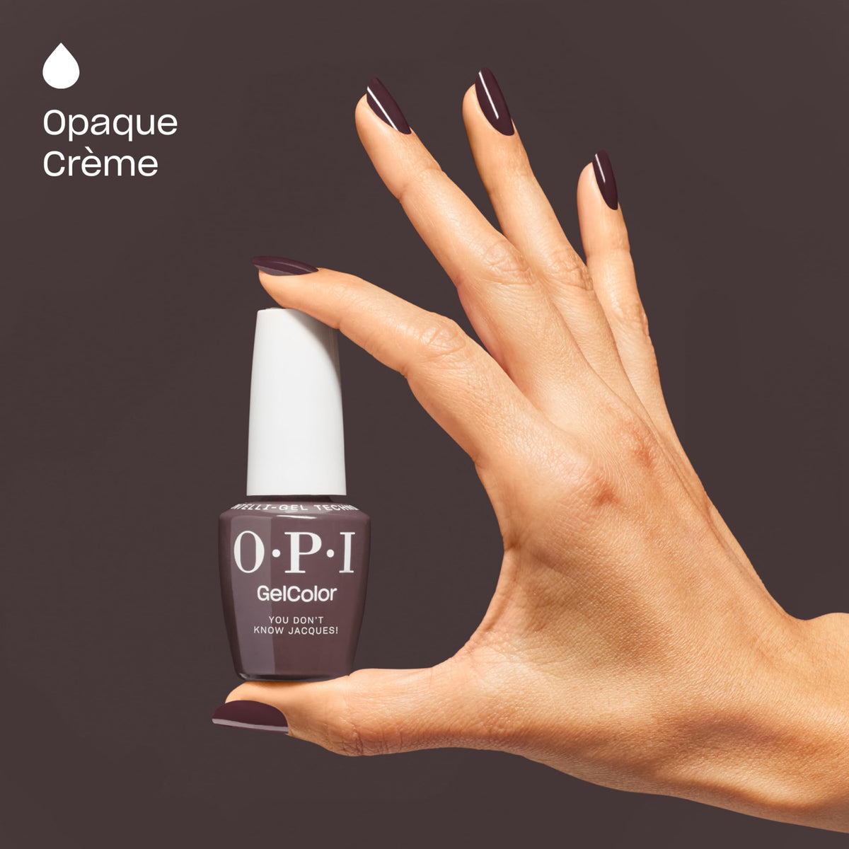 OPI GelColor You Don't Know Jacques under Star Light LED lamp curing quickly