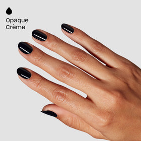 OPI GELement Emotional blue undertone in glossy finish shine.