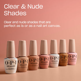 OPI GELevate 4-in-1 gel provides lightweight overlays