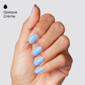 OPI GELement Shake Your Blue-ty cap detail with sleek ergonomic design