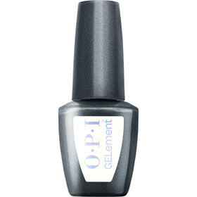 OPI GELement Snow AnGEL bottle close-up showing opaque white creme for salon-quality gel nails.