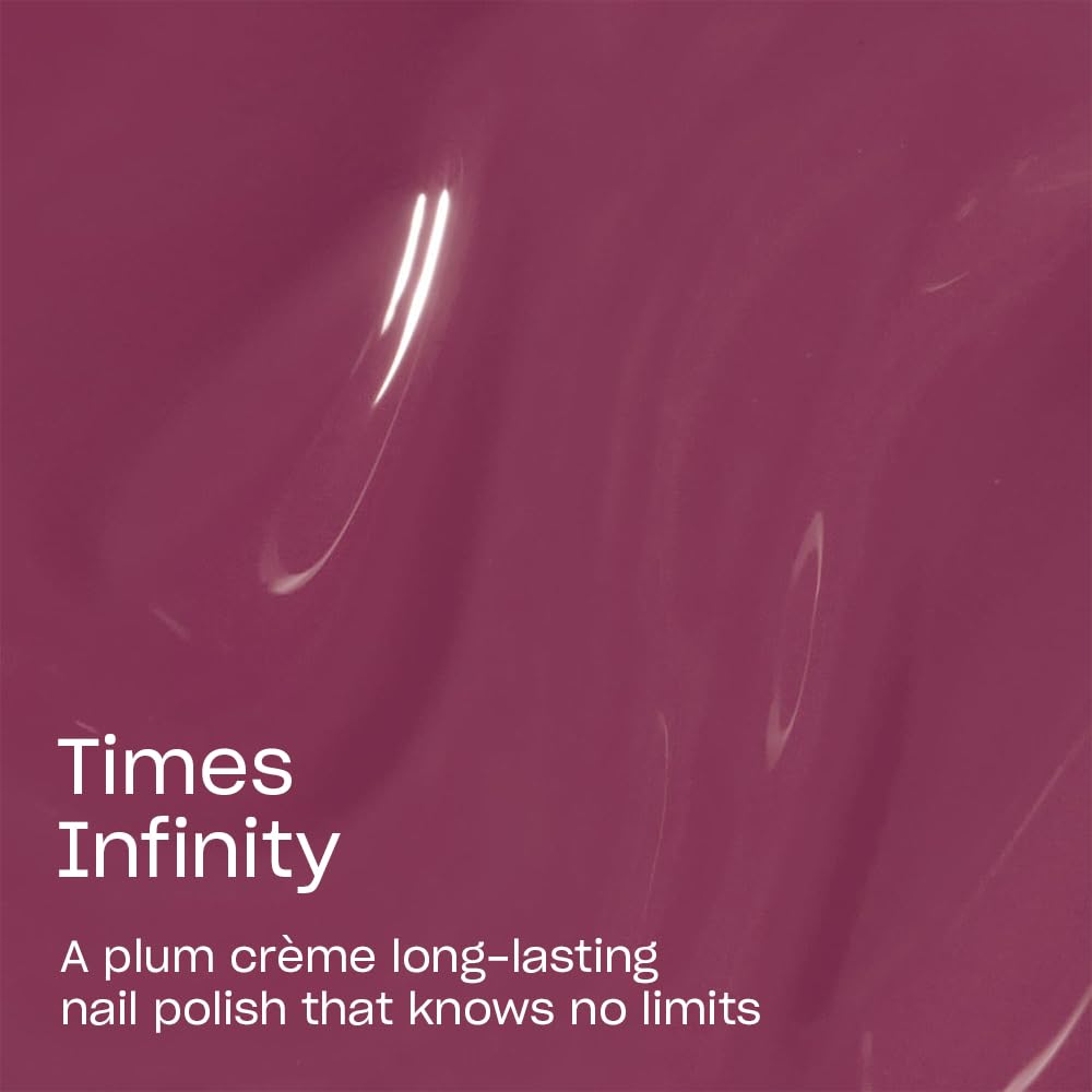 OPI Infinite Shine base coat being evenly applied