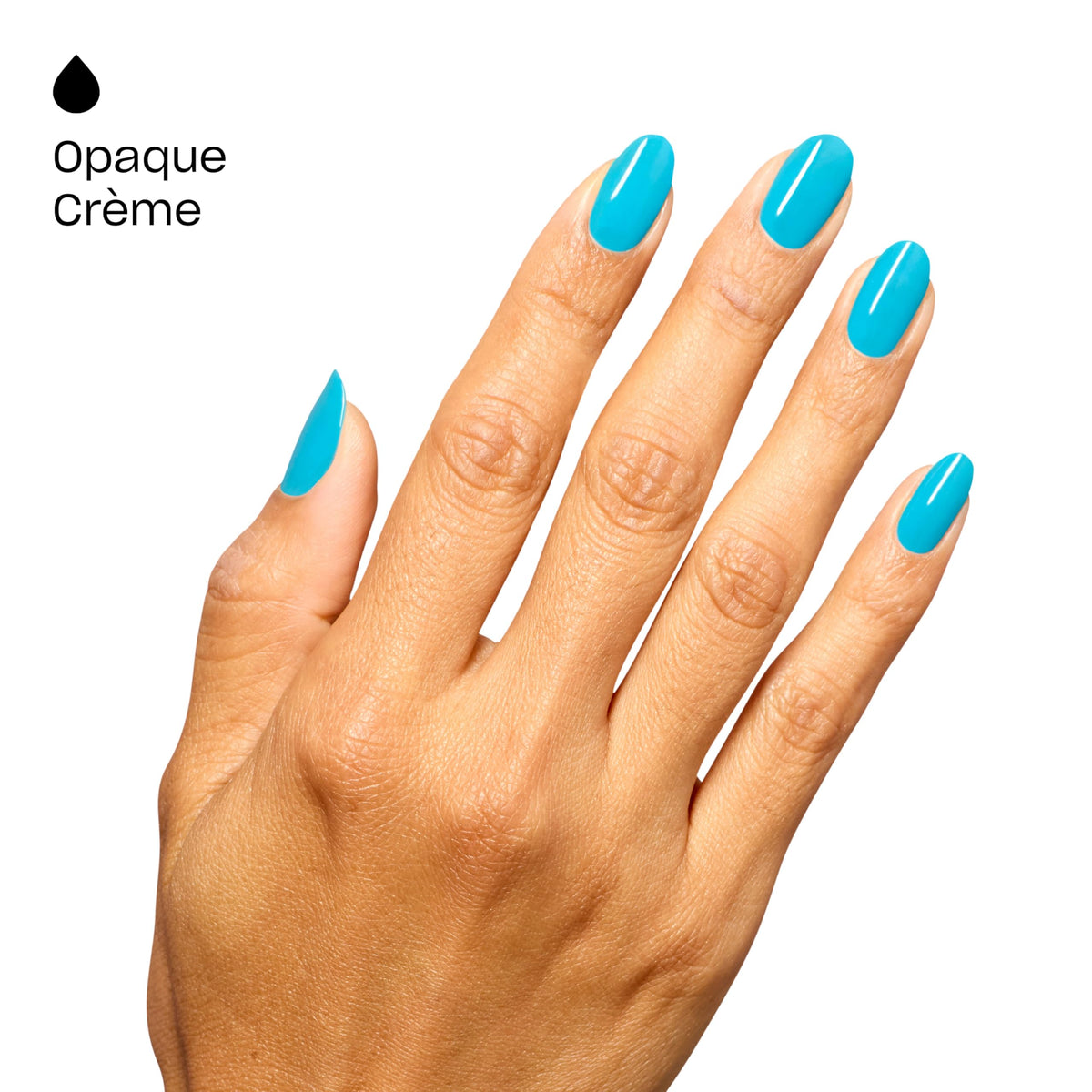 OPI teal crème nail polish ideal for summer parties