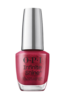 OPI Infinite Shine I'm Not Really a Waitress bottle in burgundy crème
