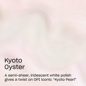 OPI Kyoto Oyster brush applying color for a smooth gel-like finish
