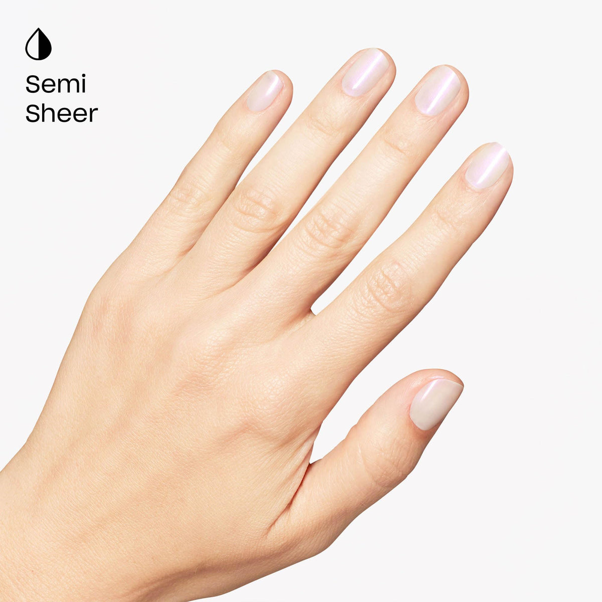 OPI Kyoto Oyster no lamp application highlights easy at home wear
