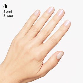 OPI Kyoto Oyster no lamp application highlights easy at home wear