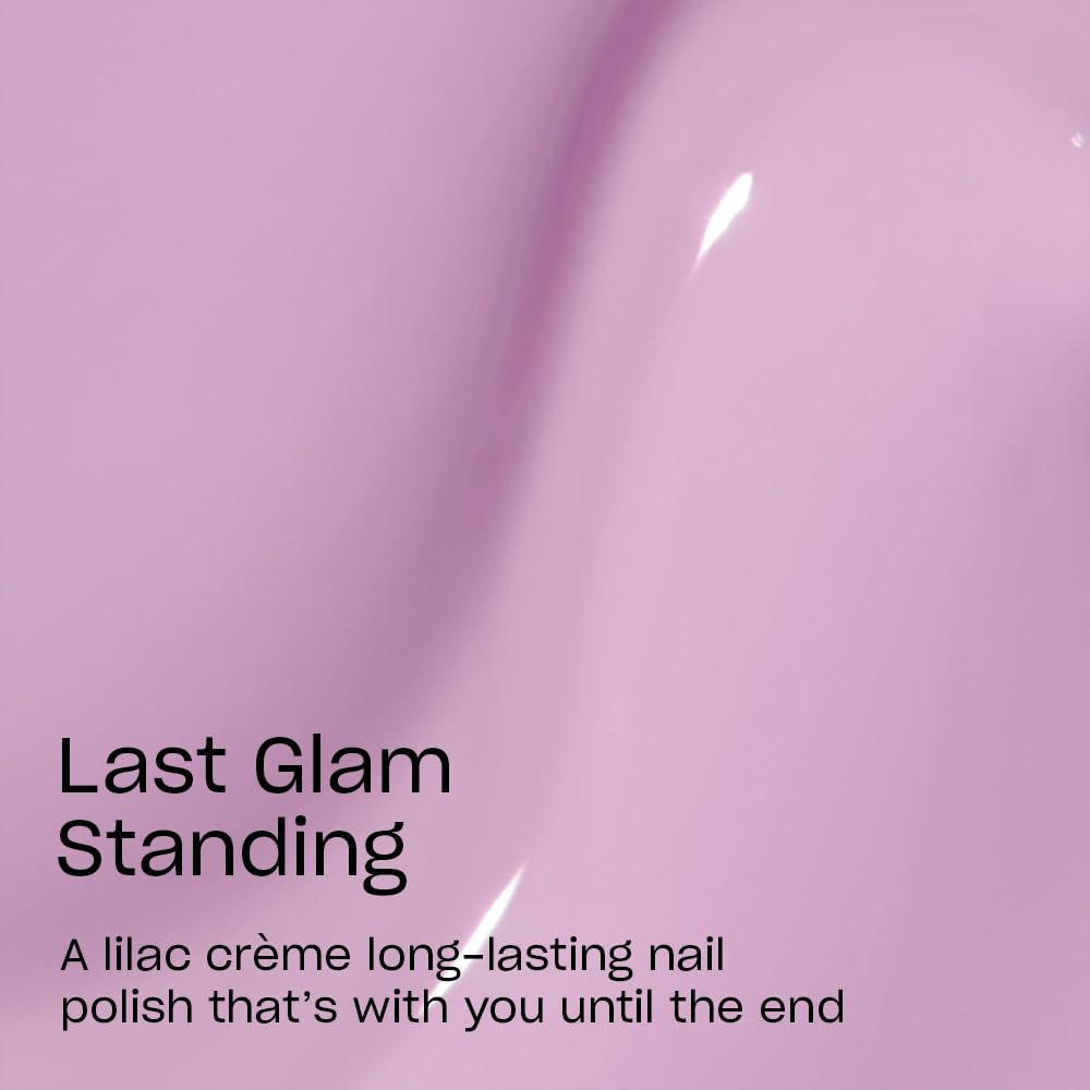 OPI Infinite Shine brush applying color for a smooth, even finish at home.
